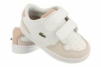 Berca Shoes Lacoste Sneaker Laag Meisjes Masters Cup Maat 24/27 - Wit aanbieding