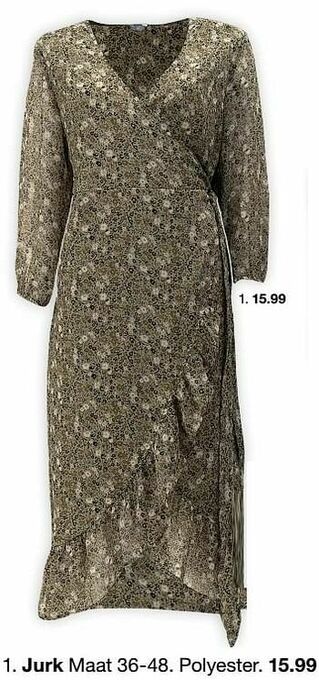 Zeeman Jurk aanbieding