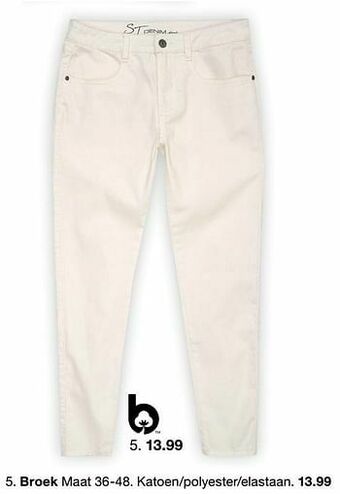 Zeeman Broek aanbieding