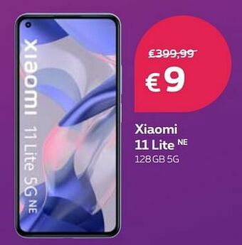Proximus Xiaomi 11 lite ne 128gb 5g aanbieding