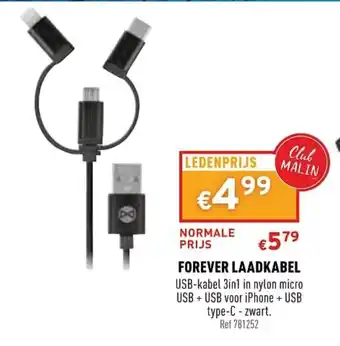 Forever Laadkabel
