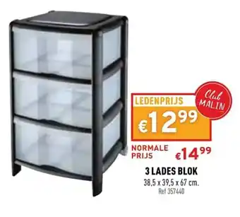 Trafic 3 Lades Blok aanbieding