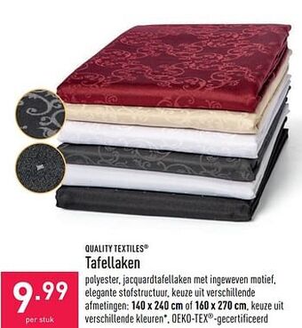 ALDI Tafellaken aanbieding