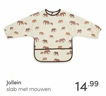 Baby & Tiener Jollein slab met mouwen aanbieding