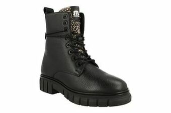 Berca Shoes Maruti Bottine Dames Trend Bikerboot - Zwart aanbieding