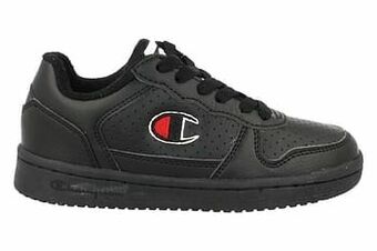Berca Shoes Champion Sneaker Laag Jongens/meisjes Chicago Low Jr Maat 30/39 - Zwart aanbieding