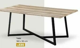 Euroshop Tafel aanbieding