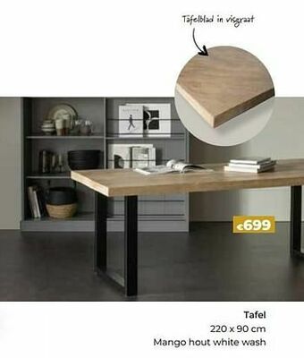 Euroshop Tafel aanbieding