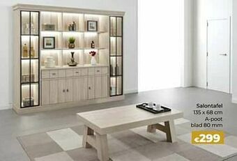 Euroshop Salontafel aanbieding