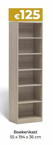 Euroshop Boekenkast aanbieding