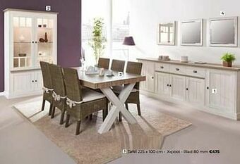 Euroshop Tafel aanbieding