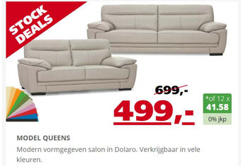 Seats and Sofas Model Queens aanbieding
