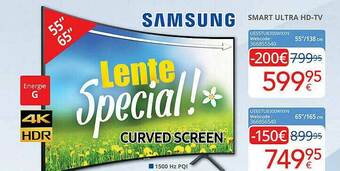 Eldi Samsung Smart Ultra Hd Tv aanbieding