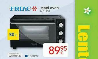 Eldi Friac Maxi Oven aanbieding
