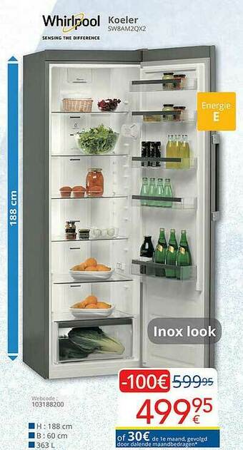 Eldi Whirlpool Koeler aanbieding