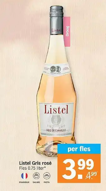 Albert Heijn Listel Gris Rose aanbieding