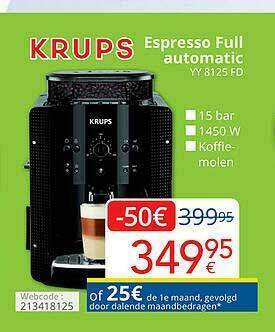 Eldi Krups Espresso Full Automatic aanbieding
