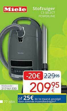 Eldi Miele Stofzuiger aanbieding