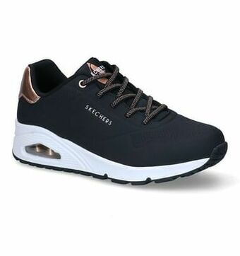 Torfs Skechers Uno Zwarte Sneakers aanbieding