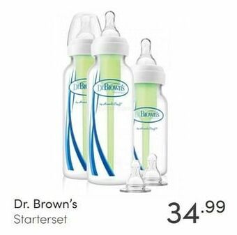 Baby & Tiener Dr. brown’s starterset aanbieding