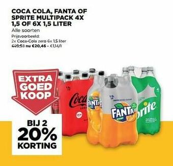 Jumbo Coca-cola zero aanbieding
