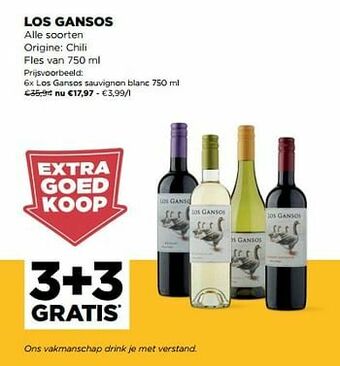 Jumbo Los gansos sauvignon blanc aanbieding
