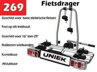 iTEK Fietsdrager aanbieding