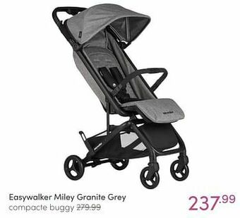 Baby & Tiener Easywalker miley granite grey compacte buggy aanbieding