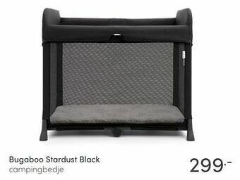 Baby & Tiener Bugaboo stardust black campingbedje aanbieding
