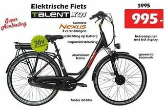 iTEK Elektrische fiets aanbieding