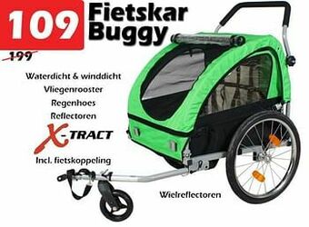 iTEK Fietskar buggy aanbieding