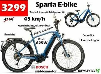 iTEK Sparta e-bike aanbieding
