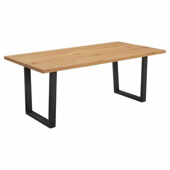 Kwantum Eettafel Bronte Zwart Naturel aanbieding