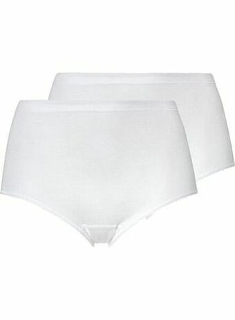 HEMA 2-pak Damesslips Wit (wit)