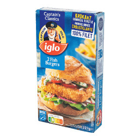 ALDI Fish Burgers, 2 st. aanbieding
