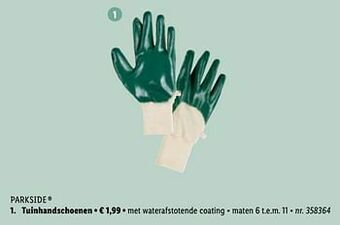 Lidl Tuinhandschoenen aanbieding
