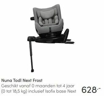 Baby & Tiener Nuna todl next frost aanbieding