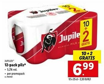Lidl 12-pack pils aanbieding