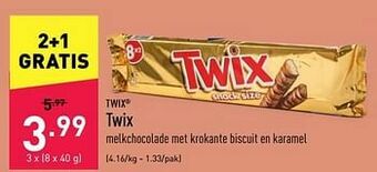 ALDI Twix aanbieding