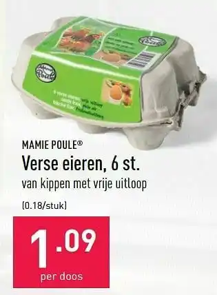 ALDI Verse eieren aanbieding