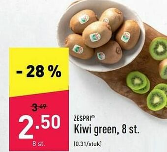 ALDI Kiwi green aanbieding