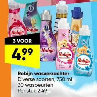 Big Bazar Robijn wasverzachter aanbieding