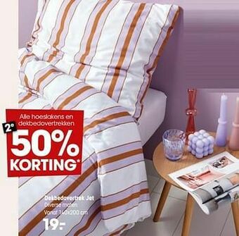 Kwantum Dekbedovertrek jet aanbieding