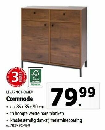 Lidl Commode aanbieding