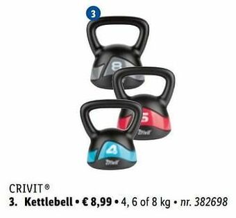 Lidl Kettlebell aanbieding