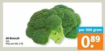 Albert Heijn Ah broccoli aanbieding