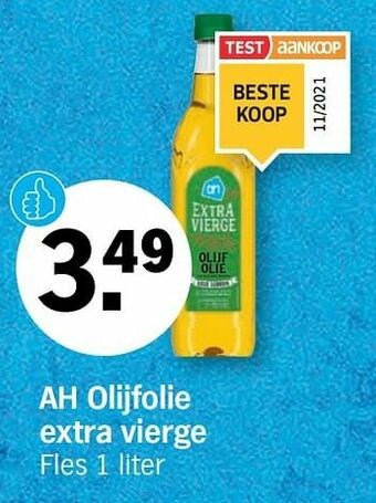 Albert Heijn Ah olijfolie extra vierge aanbieding