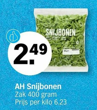 Albert Heijn Ah snijbonen aanbieding