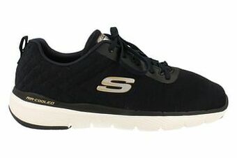 Berca Shoes Skechers Veterschoen Heren Air-Cooled Memory Foam - Blauw aanbieding