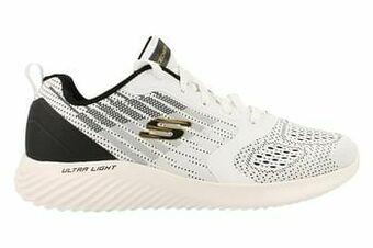 Berca Shoes Skechers Loopschoen Heren Bounder Air-Cooled Memory Foam - Wit aanbieding